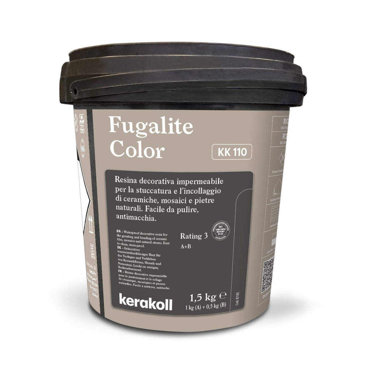 Kerakoll Fugalite Color Resin Epoxy Grout 1.5kg