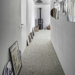 Dark Grey Terrazzo Porcelain Tile 600x600mm (1026DG66)