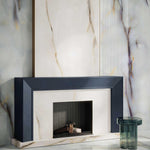 Marble Effect Pearl White Polished Onyx Porcelain Tile 1200x600mm (1020PLP)