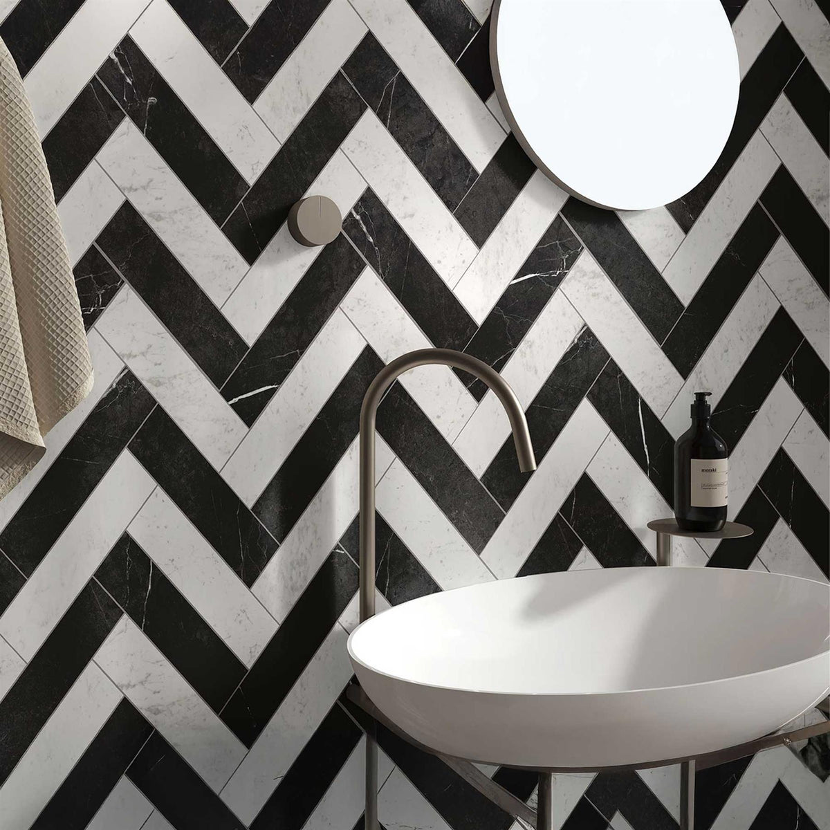 Arco White Porcelain Wall Floor Tiles Subway Style 75x300mm (1003)