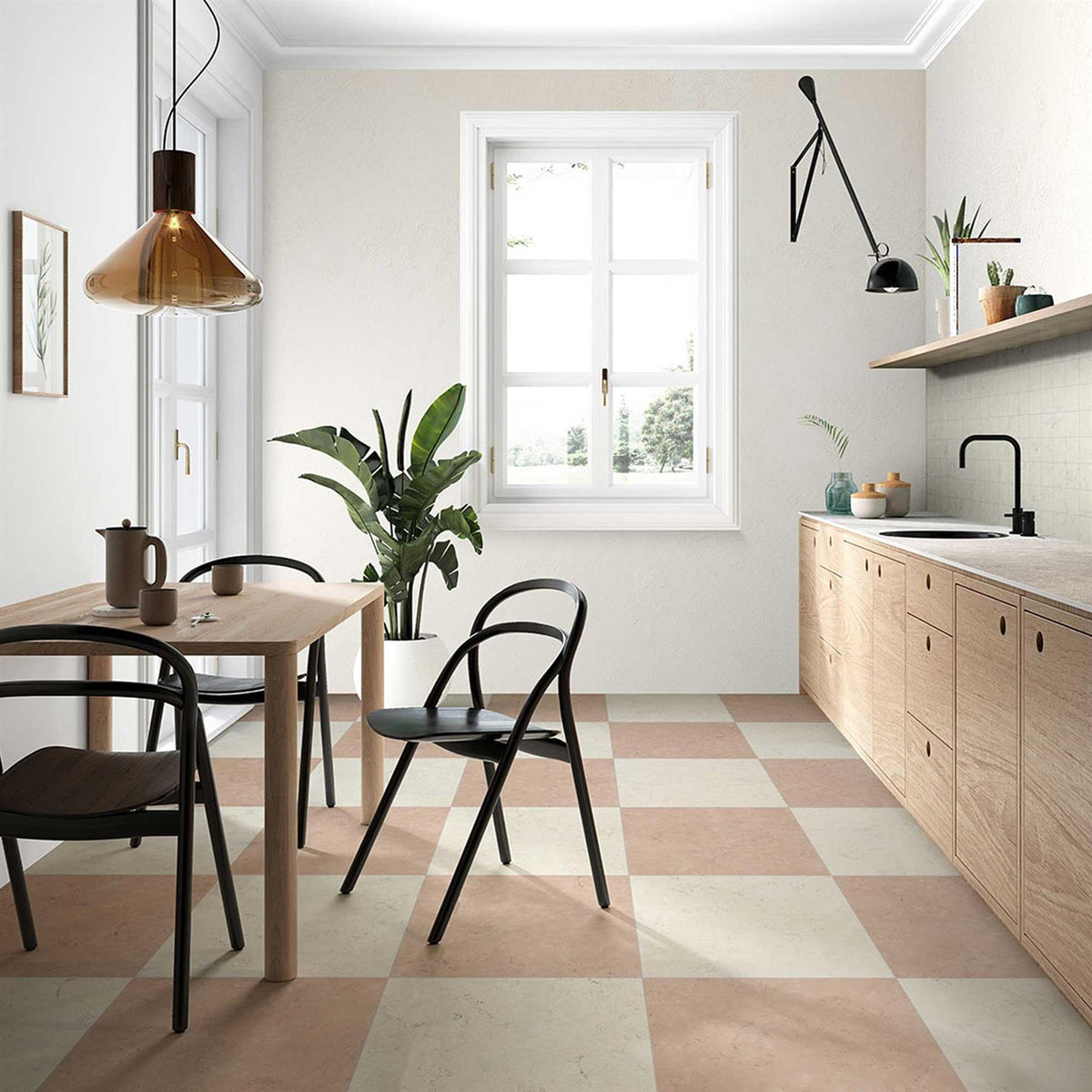 Arco Desert Sand Porcelain Wall Floor Tiles 300x300mm (1003)