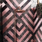 Black Ceramic Wall Tile Gloss Subway Tiles 65x200mm (1008)