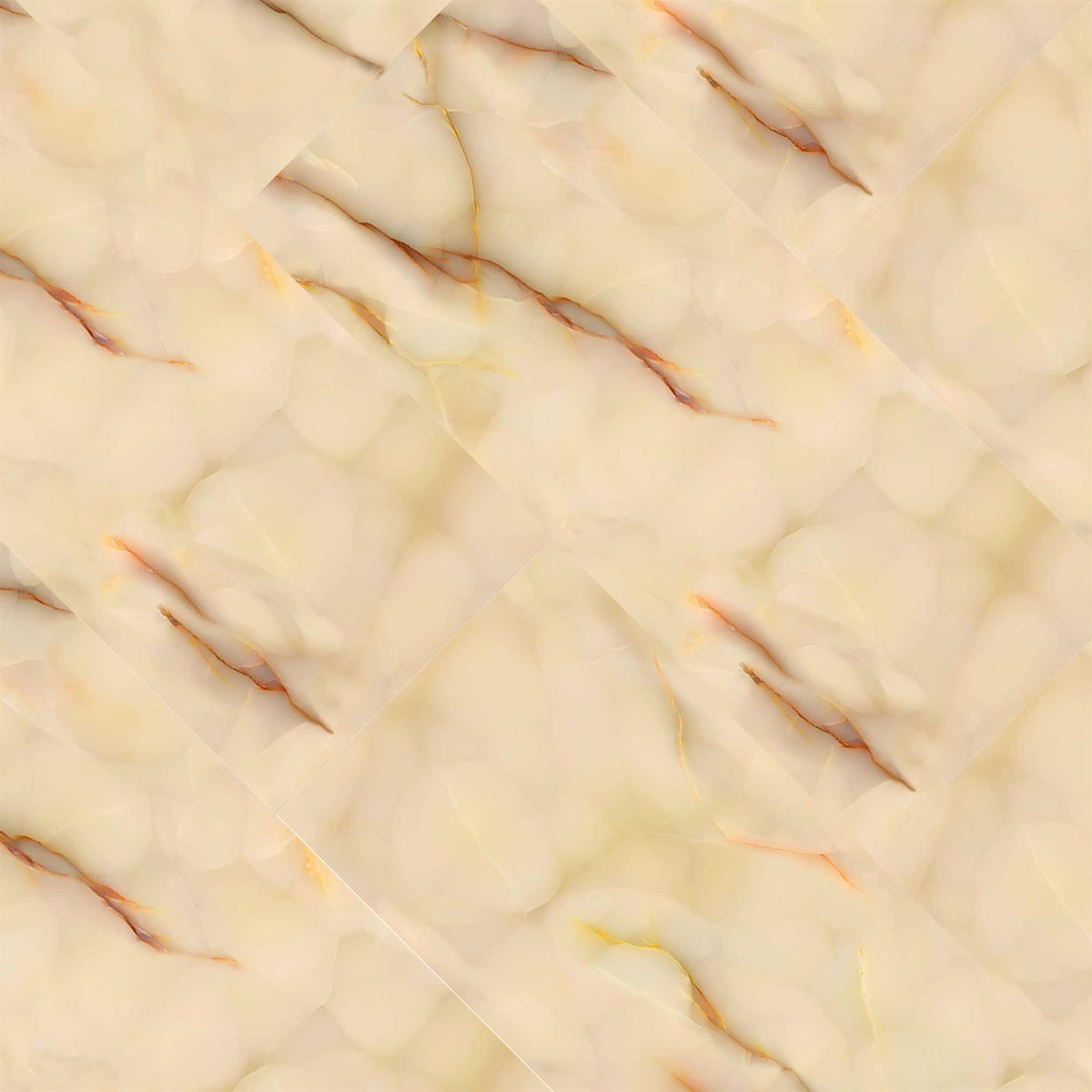Marble Effect Honey Matt Onyx Porcelain Tile 1200x600mm (1020H)