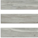 Wood Effect Matt Grey Porcelain Tile Plank 150x600mm