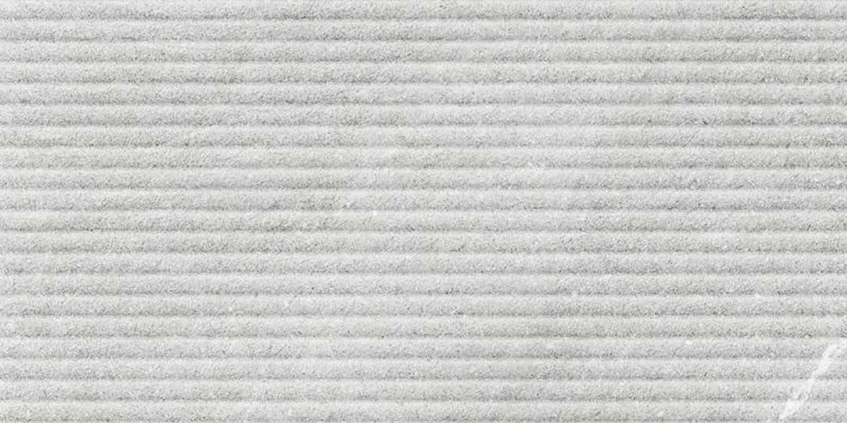 Stone Effect Decor Light Grey Porcelain Tiles 295x595mm (1014)