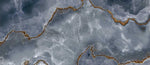 Blue Marble Effect Large Format Onyx Porcelain Tiles (Polished)600x1200mm (1005)
