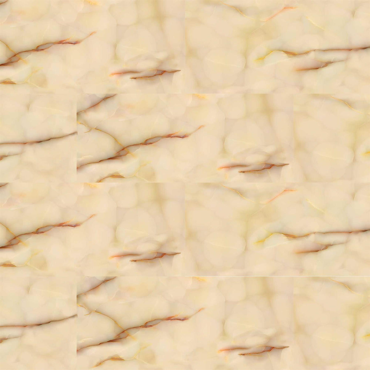 Marble Effect Honey Matt Onyx Porcelain Tile 1200x600mm (1020H)