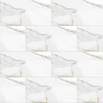 Calacatta Gold Marble Effect (Polished) Finish Porcelain Tile 300x600mm