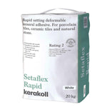 Kerakoll Setaflex Rapid Setting Tile Adhesive White 20kg (48 Bags)