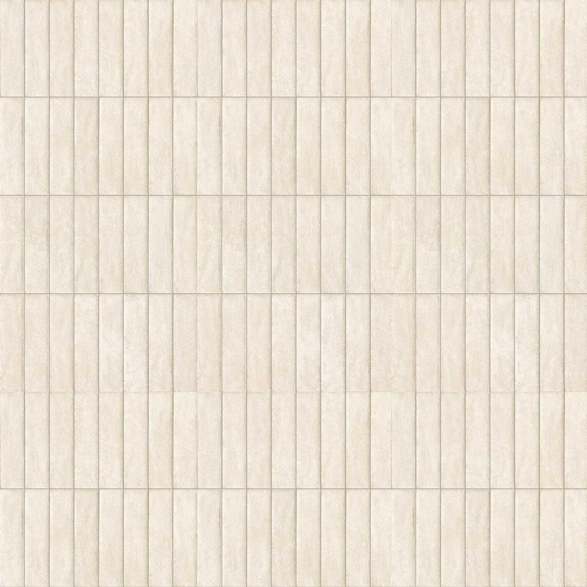 White Wall Floor Porcelain Tile Concrete Effect 240x60x9mm (1016)
