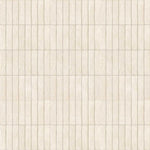 White Wall Floor Porcelain Tile Concrete Effect 240x60x9mm (1016)