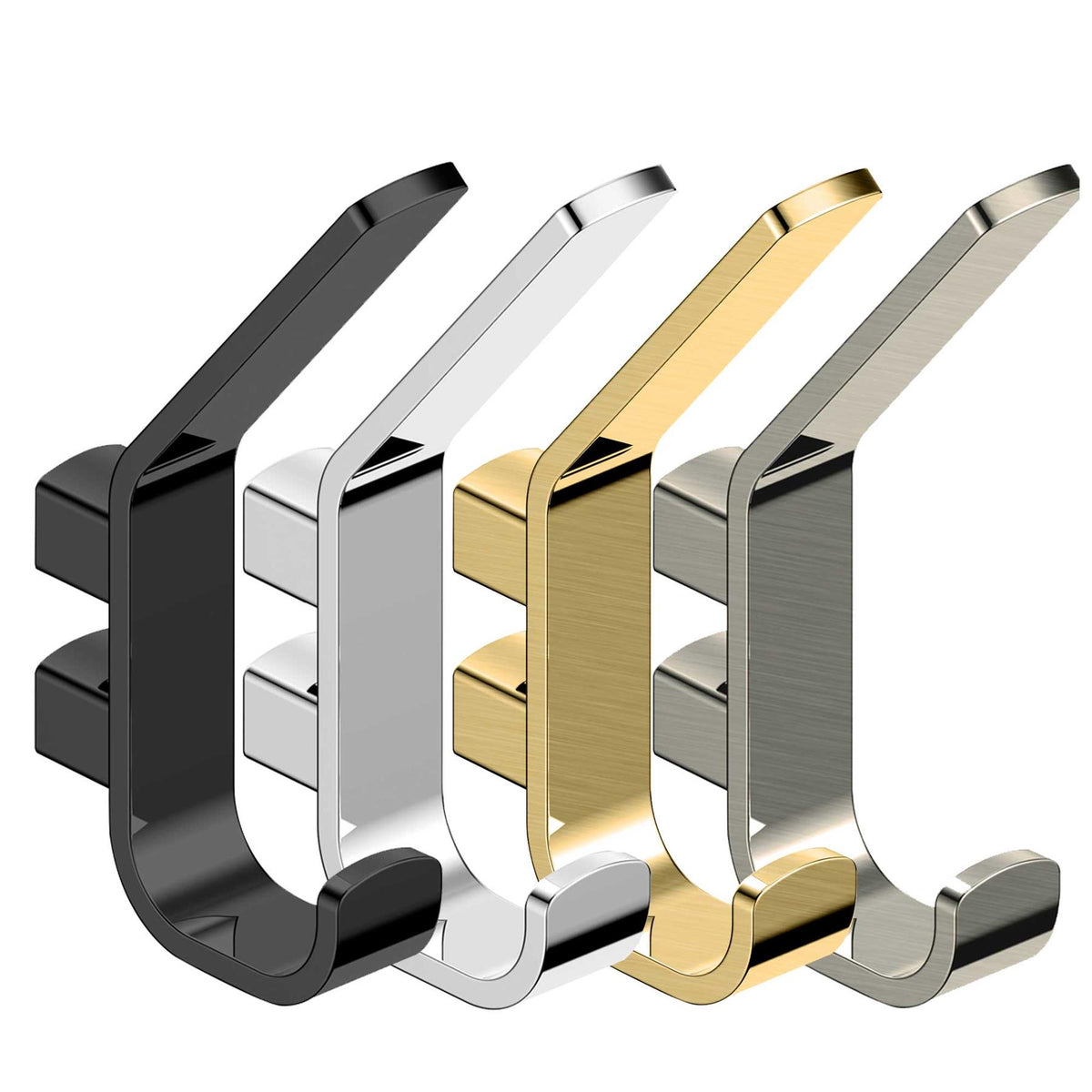 RAK Petit Square Robe Hook Wall Mounted