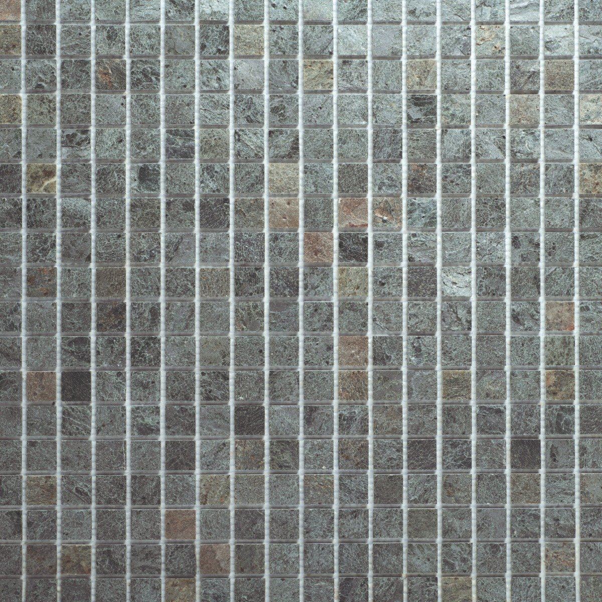 Mosaic Bathroom Tile Bronze 25x25mm 1000x500mm (1002)