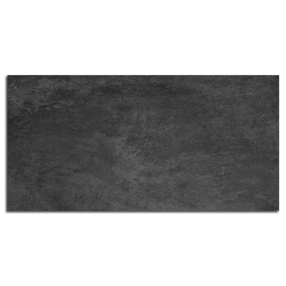 Anthracite Porcelain Tile 375 x 750mm Wall & Floor Indoor (T1006)