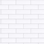 Subway Tile White Gloss Ceramic Wall Tile 65x200mm (1012)