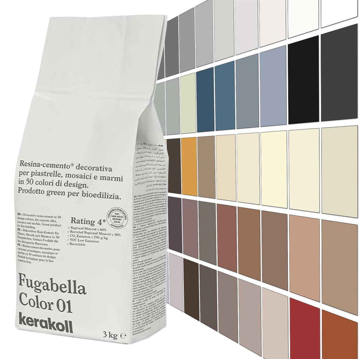 Kerakoll Fugabella Color Grout 3kg