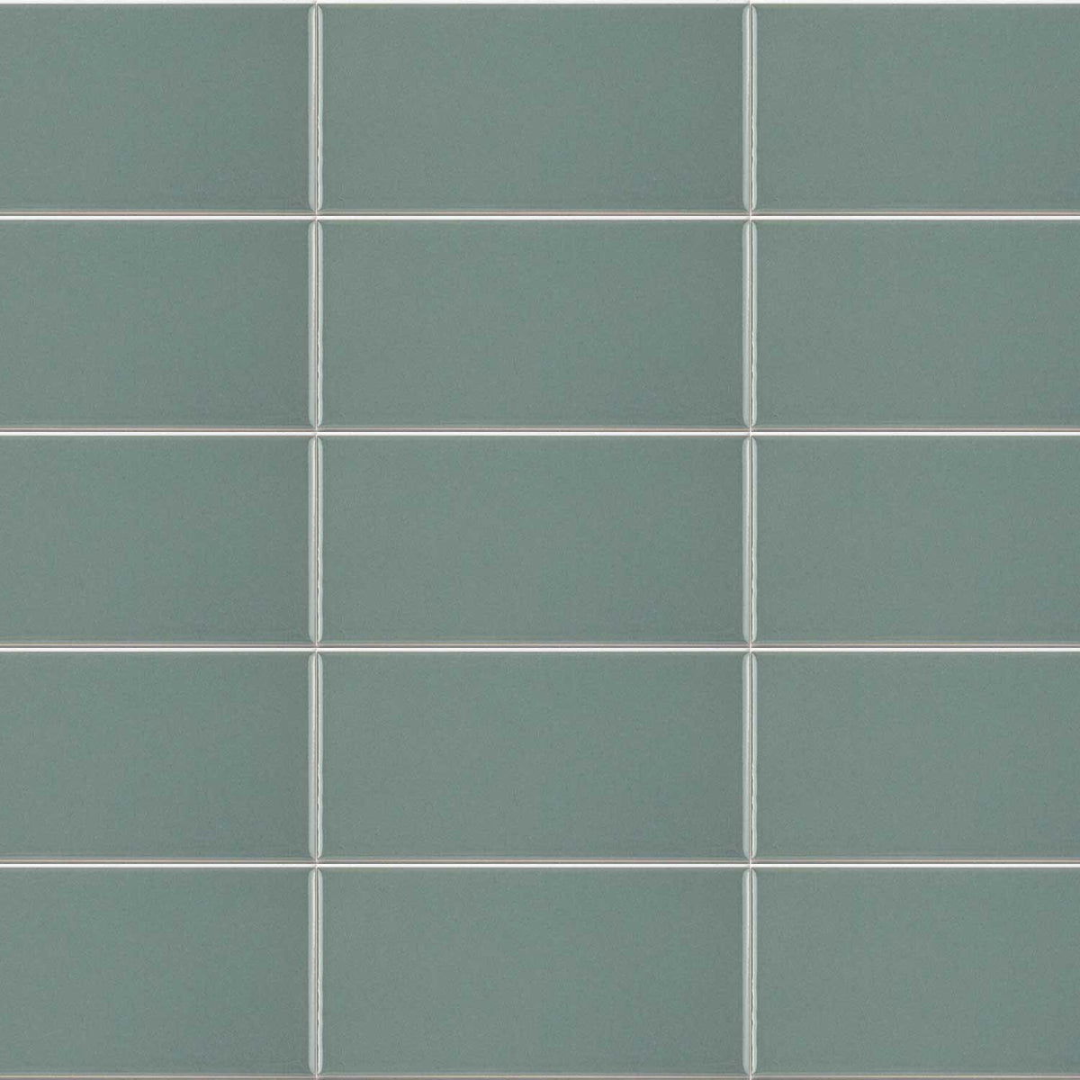 Green Subway Tile Crackle Effect Wall Ceramic Tile 75 x 150mm (1013)