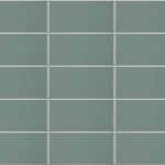 Green Subway Tile Crackle Effect Wall Ceramic Tile 75 x 150mm (1013)