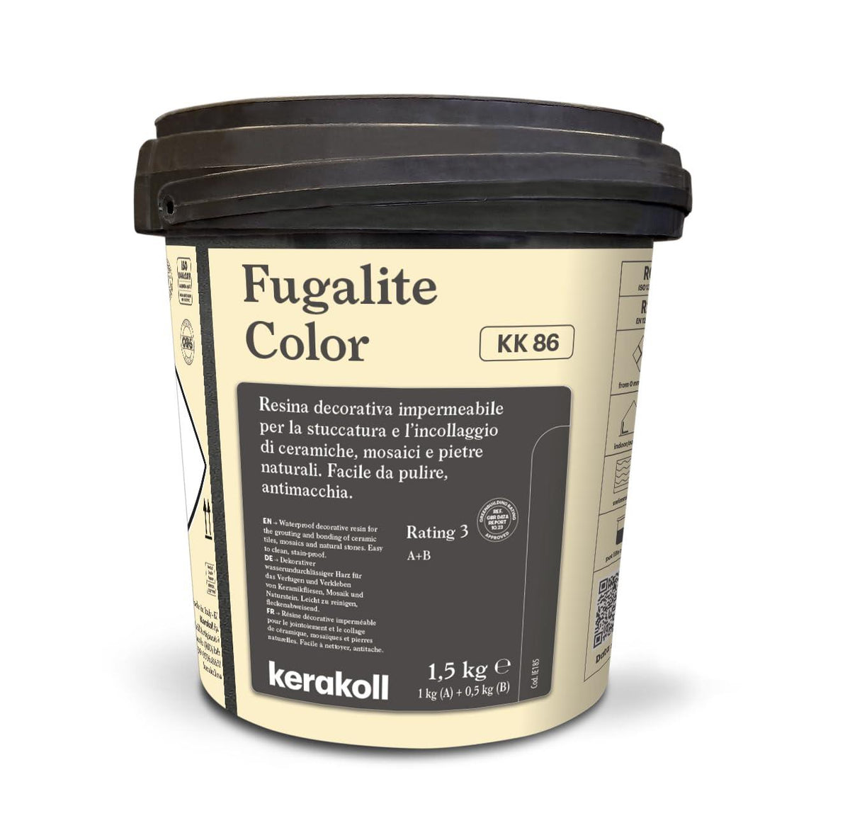 Kerakoll Fugalite Color Resin Epoxy Grout 1.5kg