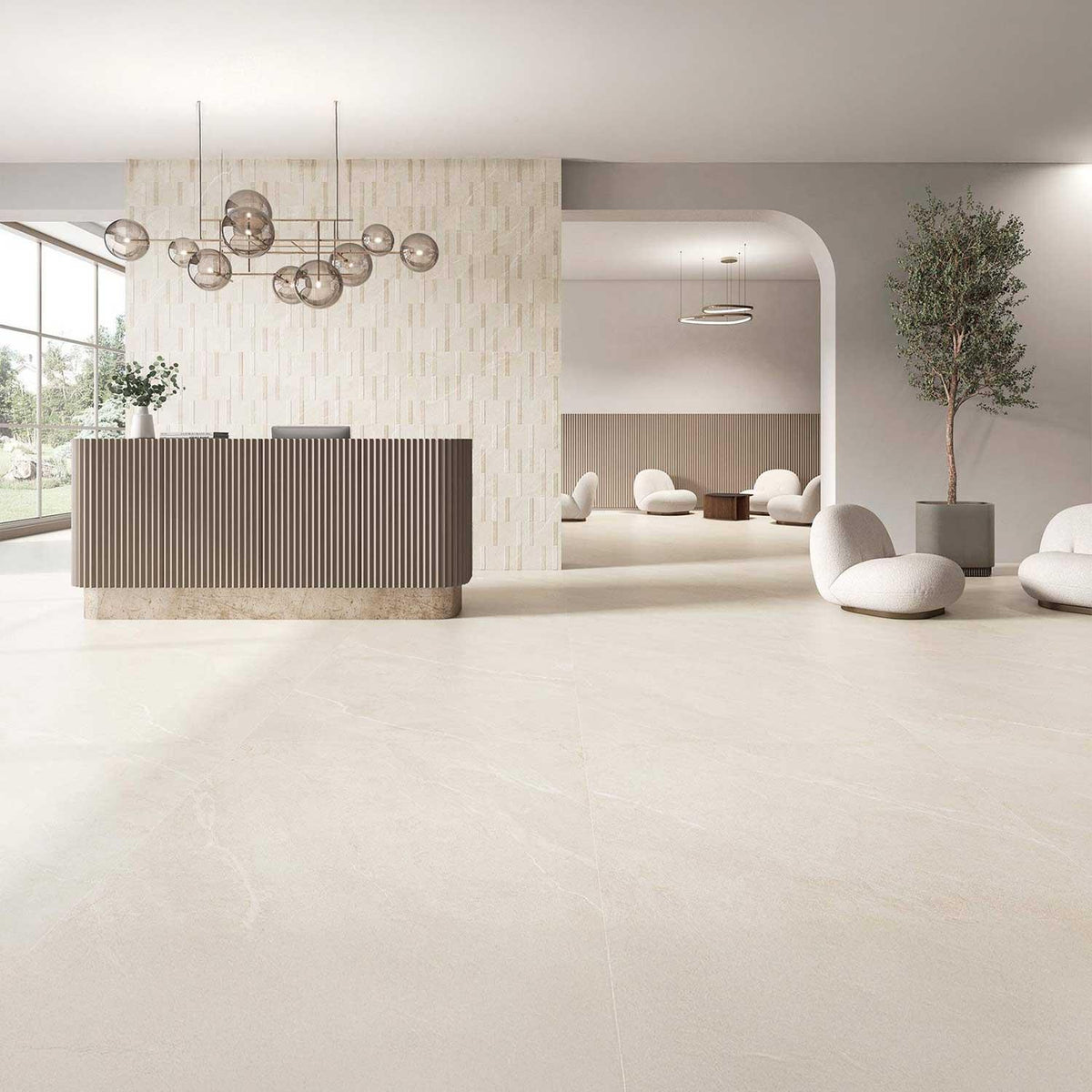 Stone Effect Sand Wall Floor Tiles 295x595mm (1014)
