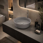 RAK-FEELING Counter Top Wash Basin Matt Grey 503