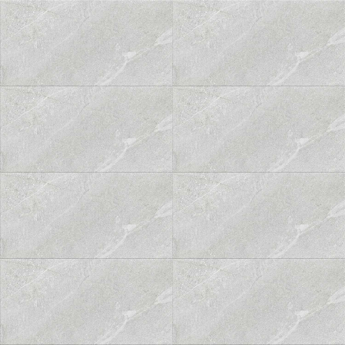 Stone Effect Light Grey Wall Floor Tiles 295x595mm (1014)