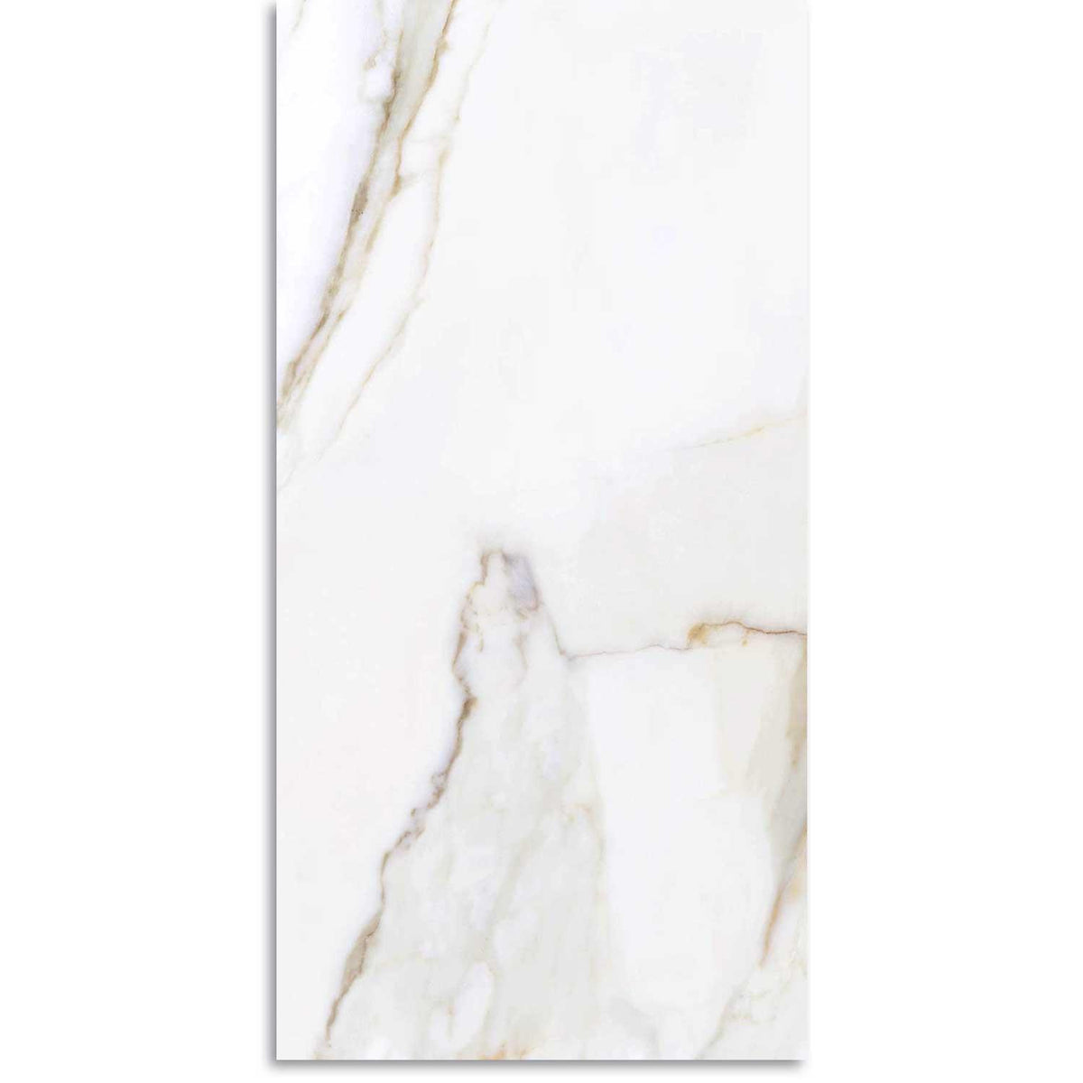 Calacatta Gold Marble Effect (Matt) Finish Porcelain Tile 300x600mm
