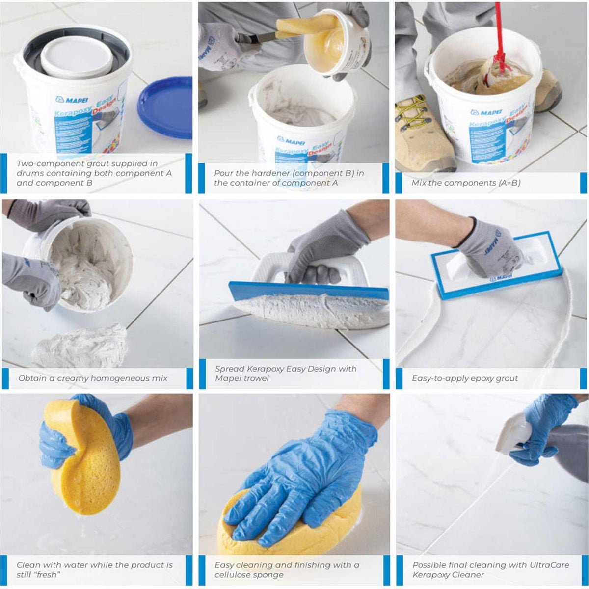 Mapei Kerapoxy Easy Design Epoxy Grout 3KG