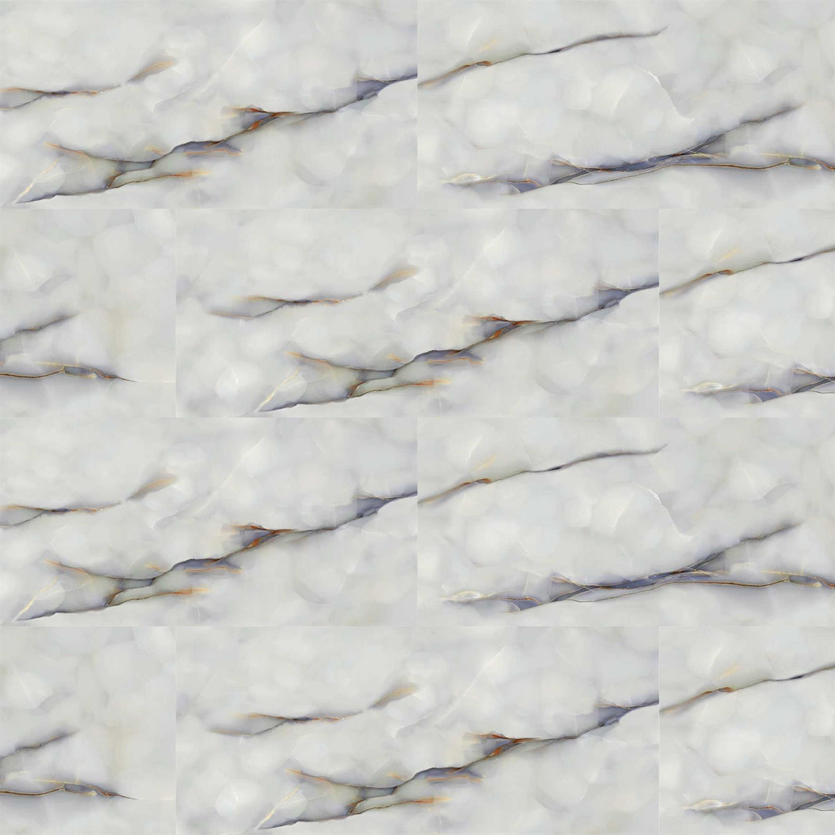 Marble Effect Pearl Blue Polished Onyx Porcelain Tile 1200x600mm (1020BP)