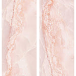 Pink Marble Effect Large Format Onyx Porcelain Tiles (Matt)600x1200mm (1005)