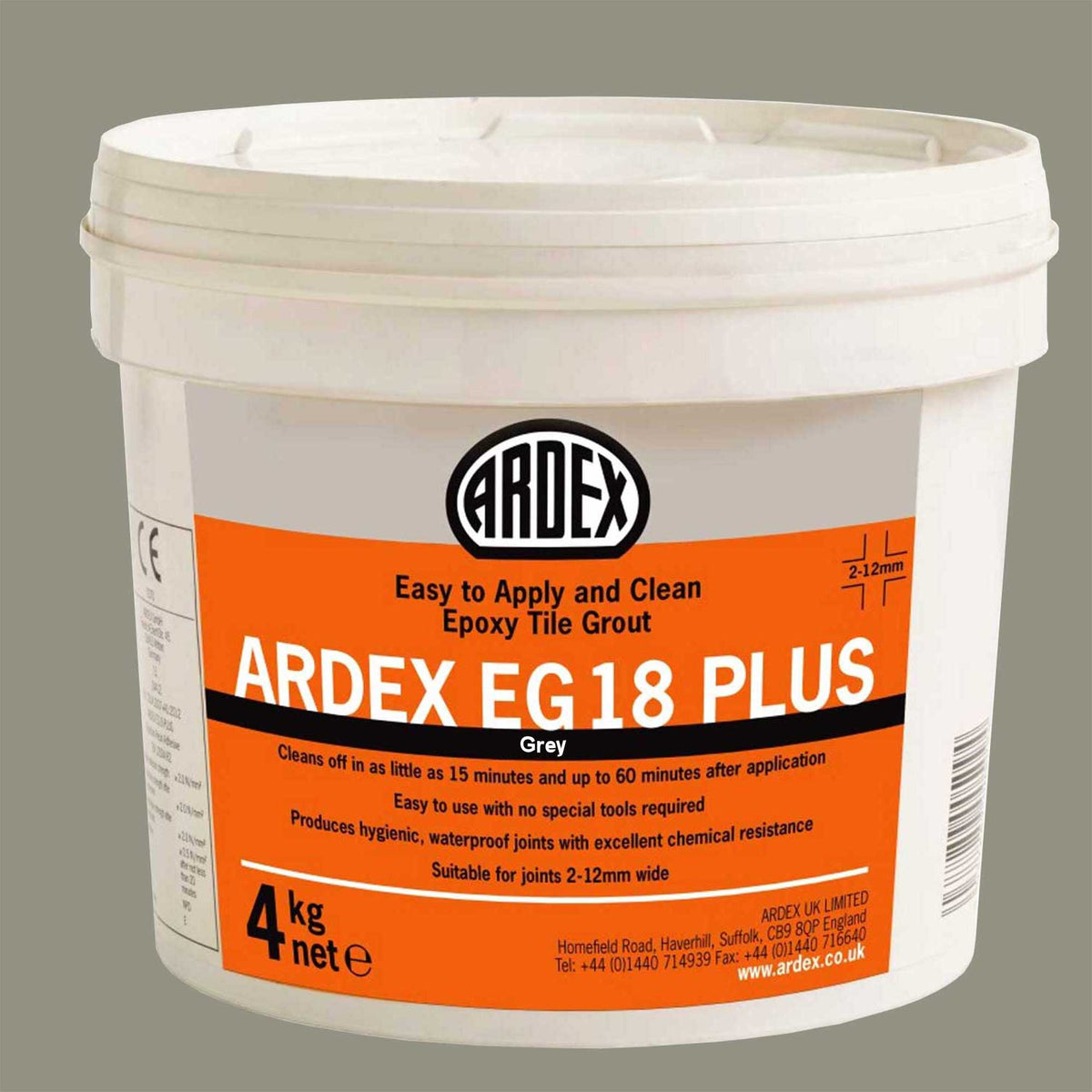 Ardex EG18 Plus Epoxy Tile Grout 4KG