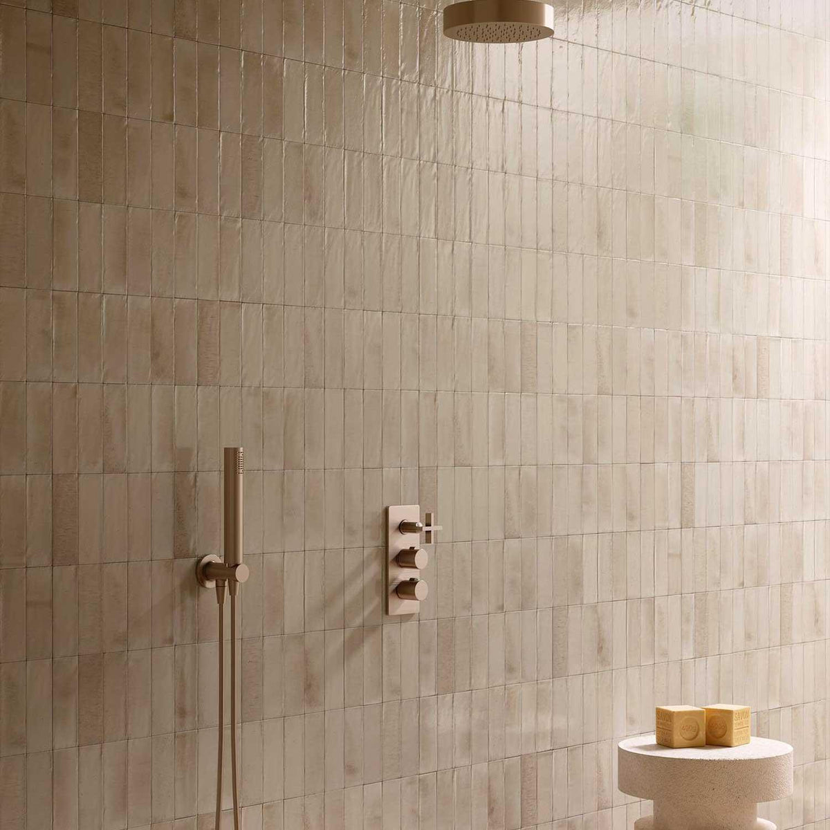 Subway Style Beige Porcelain Wall Floor Tile 50x150mm (1007)