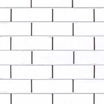 Subway Style White Porcelain Wall Floor Tile 50x150mm (1007)