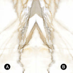 Calacatta Book Matched Tiles Marble Effect Polished Wall 600x1200mm (Pair) 1018