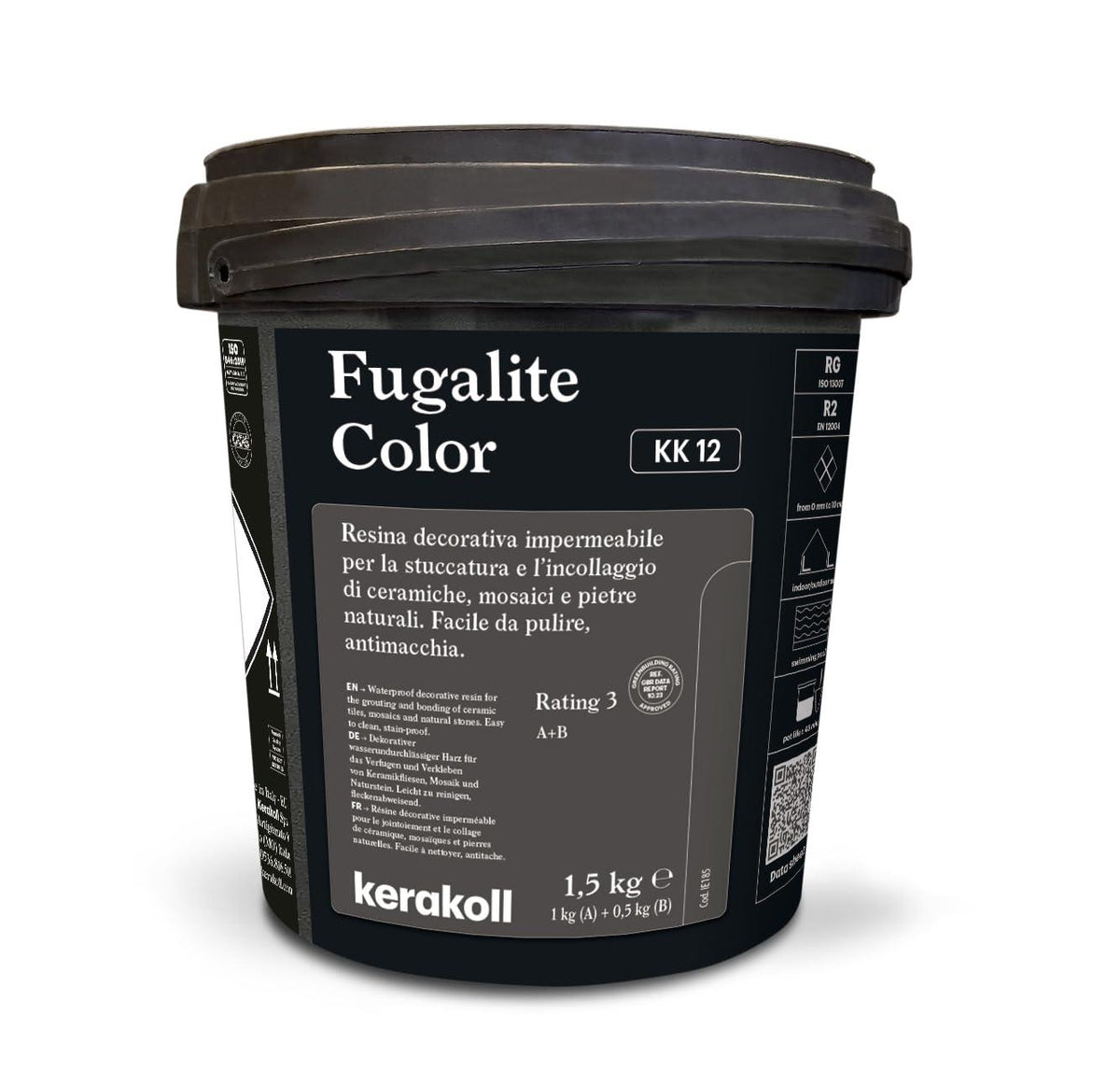 Kerakoll Fugalite Color Resin Epoxy Grout 1.5kg