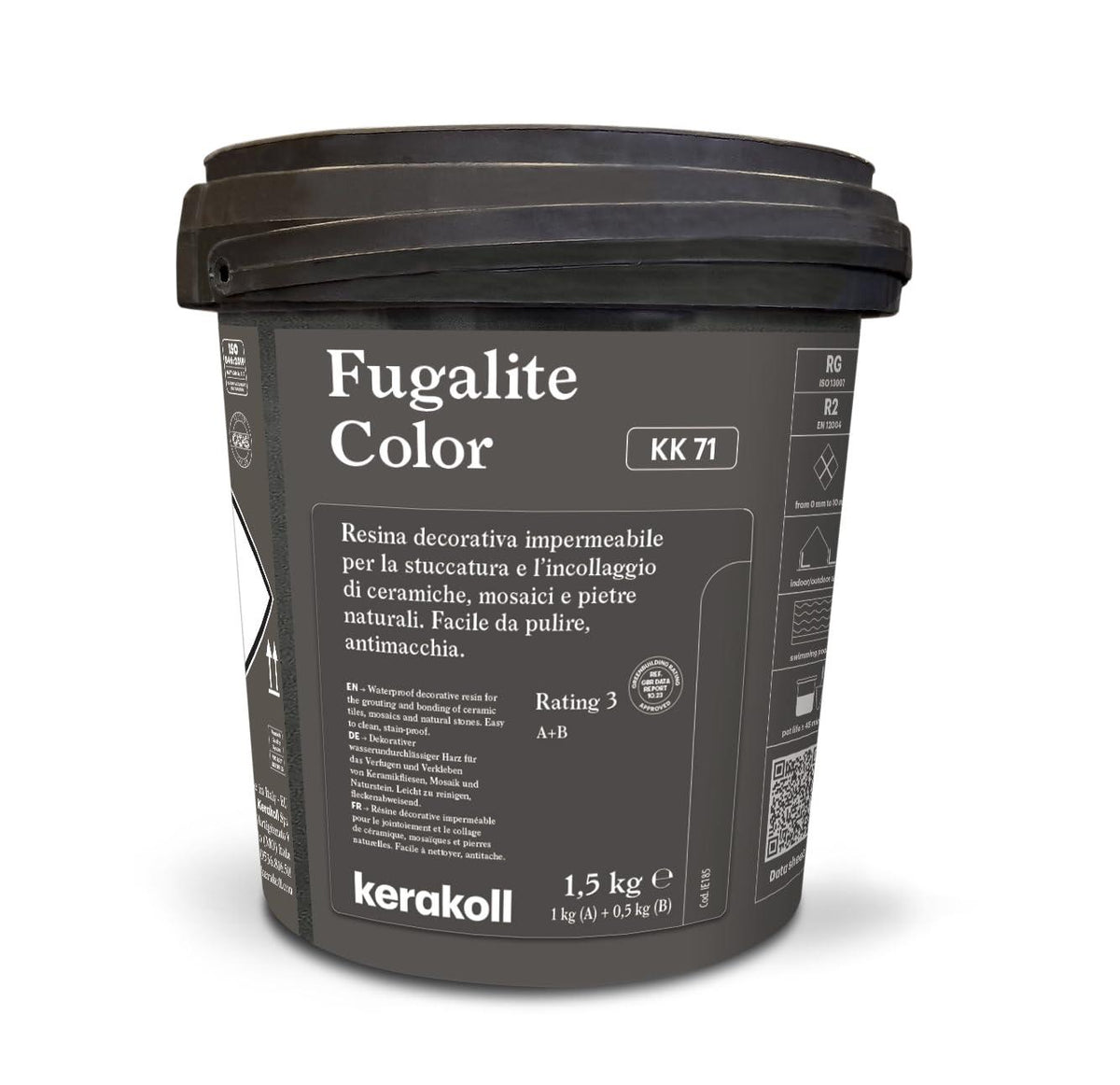 Kerakoll Fugalite Color Resin Epoxy Grout 1.5kg