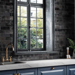 Black Ceramic Wall Tile Gloss Subway Tiles 65x200mm (1008)