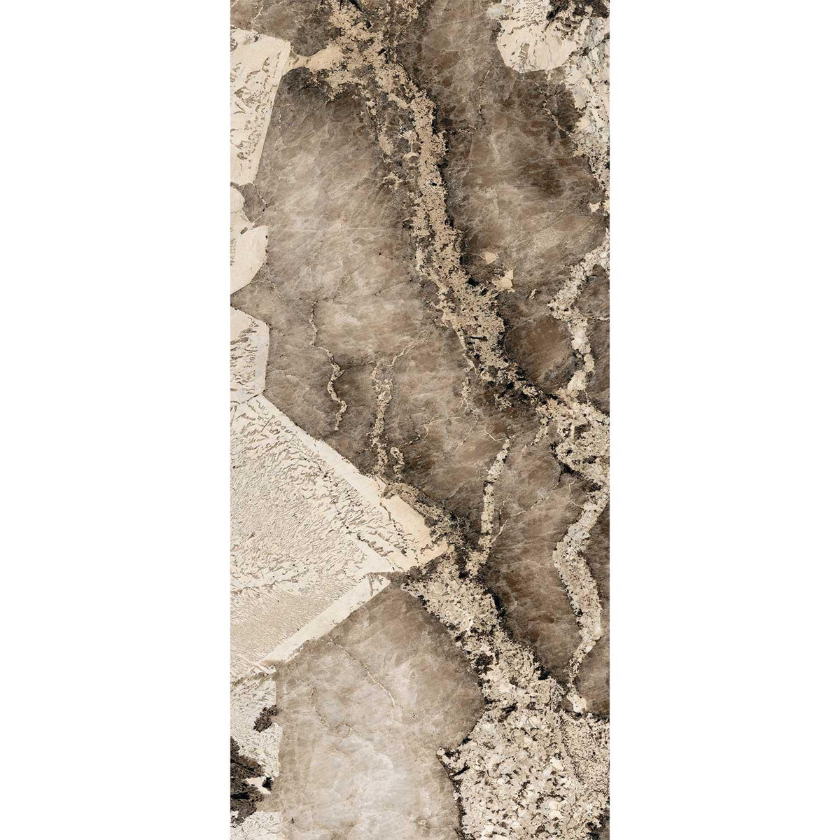 Large Polished Porcelain Slab Heritage Flame 1200x2400mm