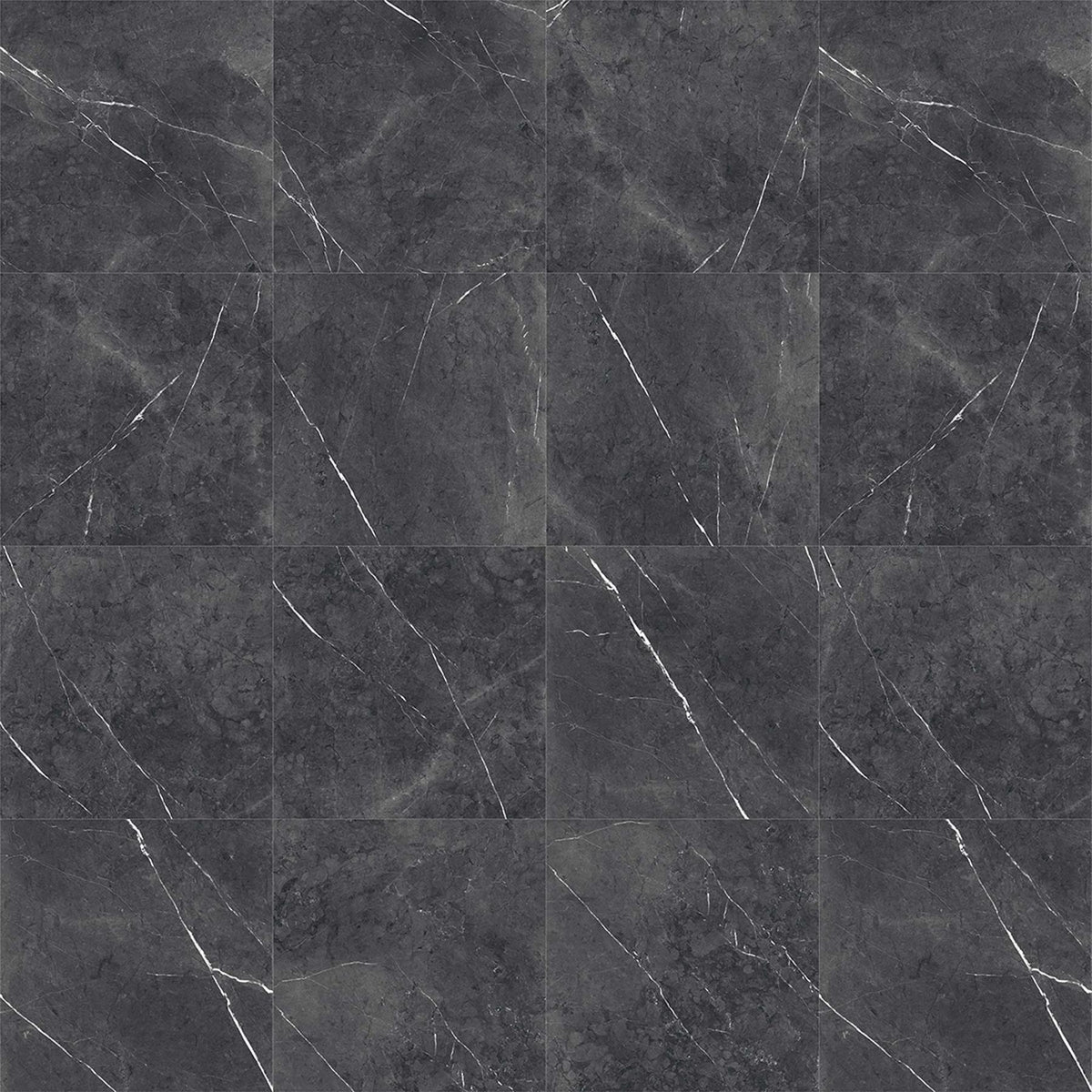 Arco Black Porcelain Wall Floor Tiles 300x300mm (1003)