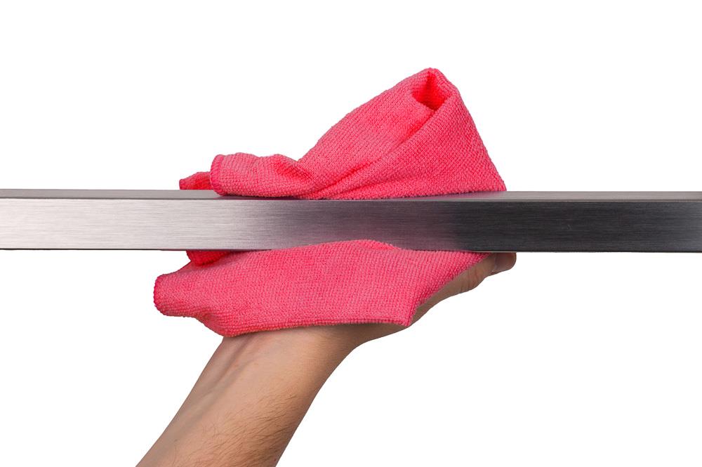 ThermoSphere Electric Towel Bar Single Round 500mm Matt Black