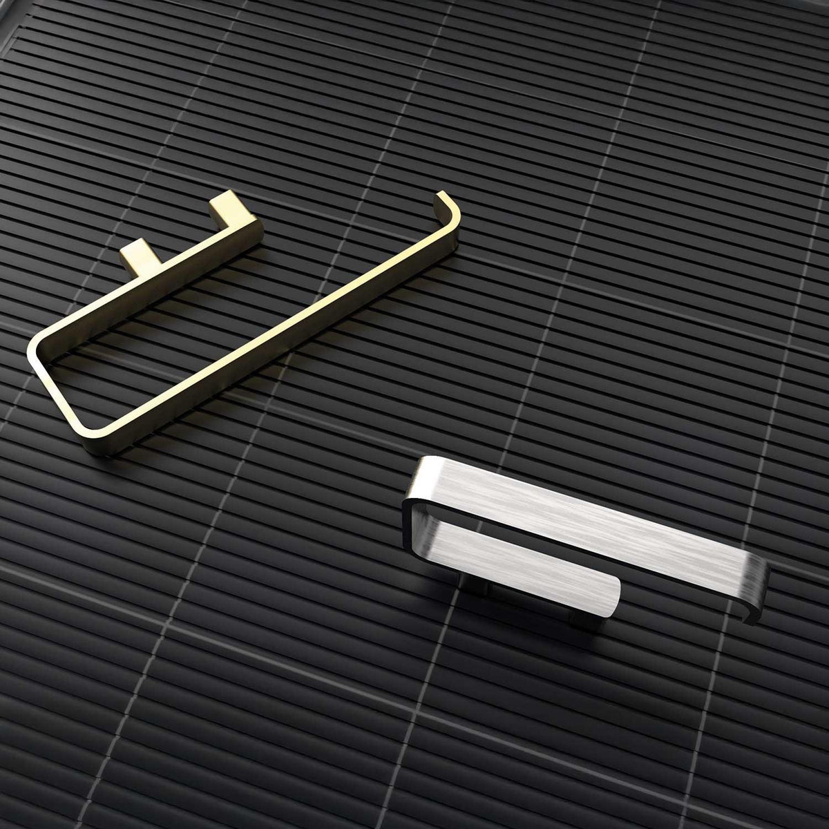 RAK Petit Square Toilet Roll Holder Series 2 – Matt Black, Chrome, Gold, Nickel