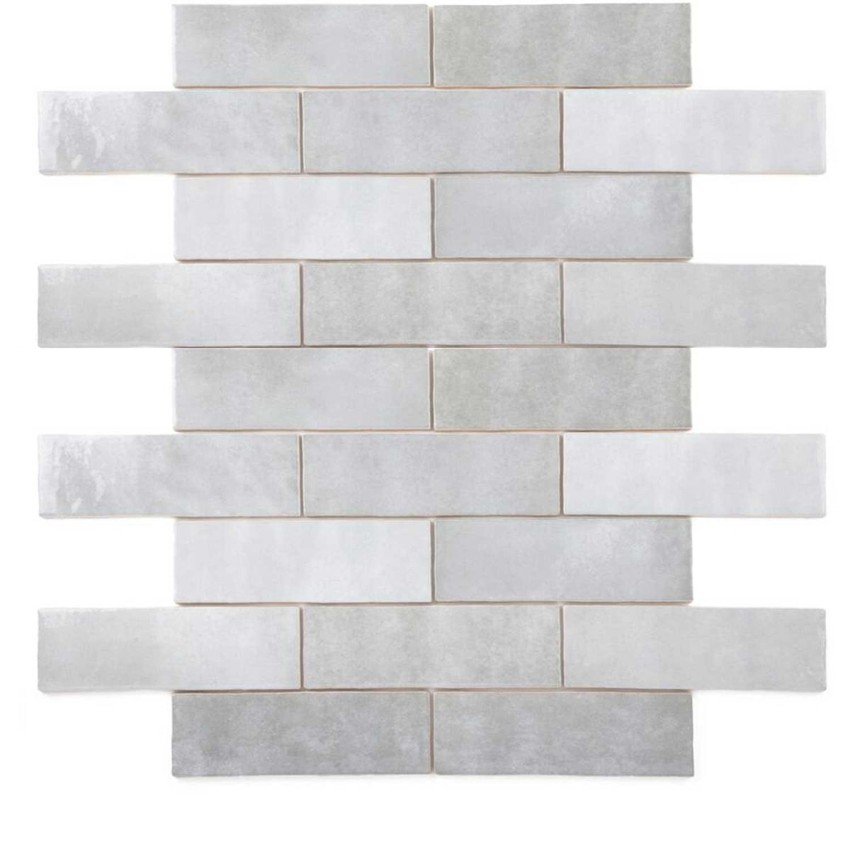 Grey Ceramic Wall Tile Gloss Subway Tiles 65x200mm (1008)